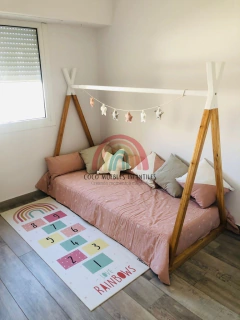Cama Tipi parte Superior Laqueada (Blanco) 1 Plaza - comprar online