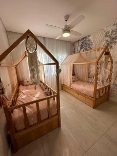 Imagen de Cama Casita Simple con Carrocama Paraíso