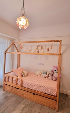Cama Casita Simple con Carrocama Paraíso