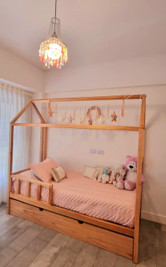 Cama Casita Simple con Carrocama Paraíso