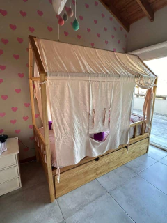 Cama Casita Simple con Carrocama Paraíso en internet