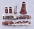 CLARINETE em Sib MORESKY EM MADEIRA VERMELHA (ROSEWOOD) 18 CHAVES MODELO M121, CHAVES PRATEADAS