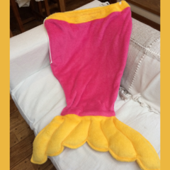 Manta/bolsa cola de sirena - comprar online