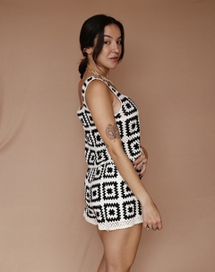 CONJUNTO CROCHE P&B - comprar online
