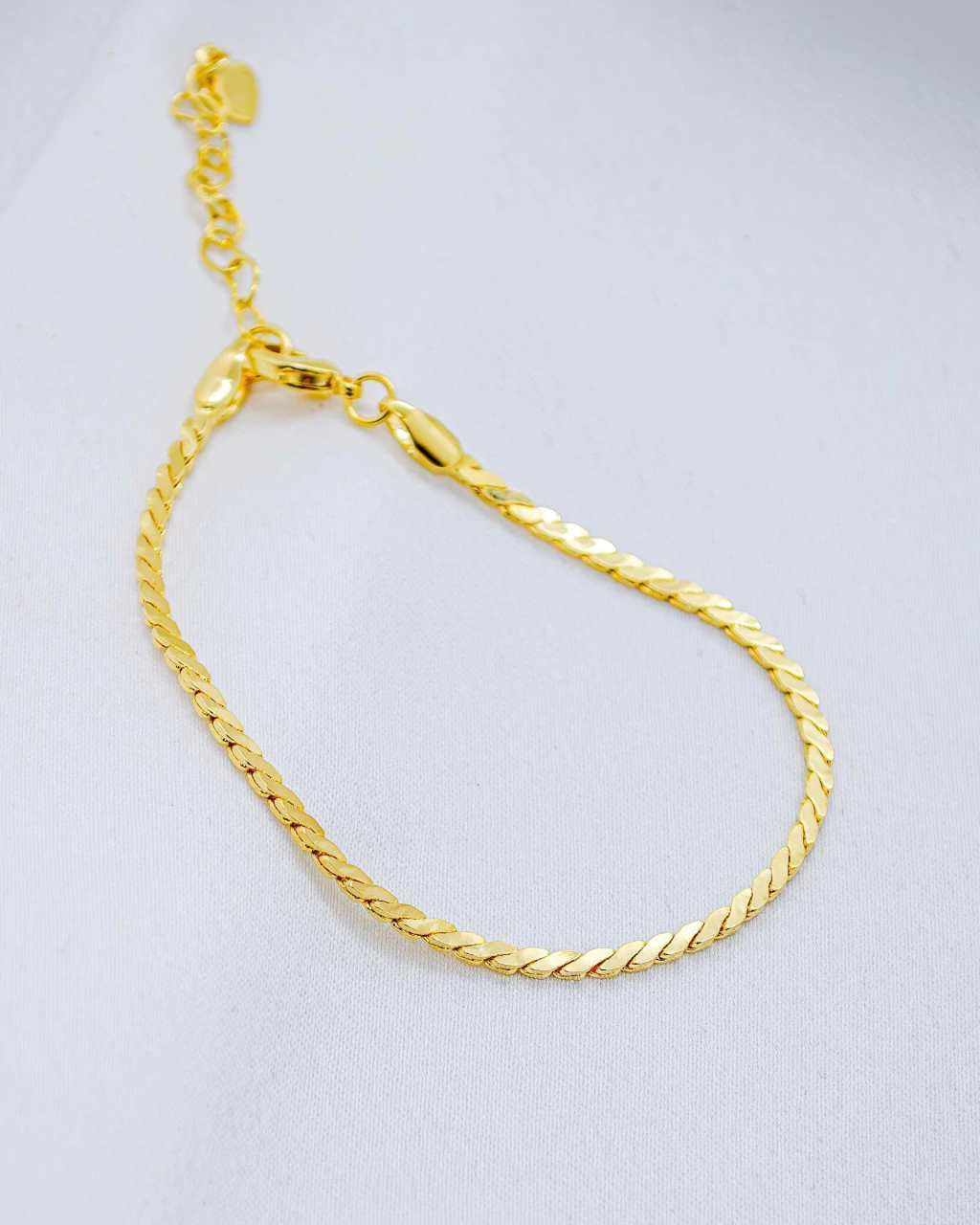 Pulseira de fita laminada