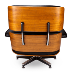 Sillón Poltrona Miller con ottoman Tapizado cuero legitimo Casco de Guatambu o Paraiso en internet