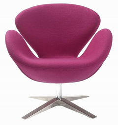 Sillón Swan Aviator Jacobsen Eco Cuero - tiendasella Sillas y Sillones de diseños clásicos y modernos