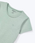BLUSA INFANTIL DE MALHA MM BÁSICA COM PATCH VERDE na internet