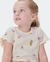BLUSA INFANTIL DE MALHA RIBANA MM BICHOS OFF WHITE - comprar online