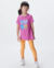 CONJUNTO INFANTIL HERING KIDS BLUSA MM E CALÇA LEGGING ROSA LOVE - comprar online