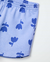 Imagem do CONJUNTO INFANTIL HERING KIDS BLUSA MM AZUL E SHORTS MOLETINHO ESTAMPADO