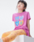 CONJUNTO INFANTIL HERING KIDS BLUSA MM E CALÇA LEGGING ROSA LOVE na internet