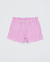 SHORTS INFANTIL CLOCHARD LISTRADO ROSA - comprar online
