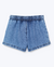SHORTS INFANTIL JEANS COM CÓS DE ELÁSTICO - Cubo Mágico Kids | Moda Infantil - Teen - Bebê