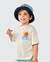 CAMISETA INFANTIL DE MALHA MM OVERSIZED ABACAXI - comprar online