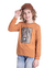 CAMISETA INFANTIL ML DE MALHA DINO BRILHA NO ESCURO - comprar online