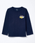 CAMISETA INFANTIL DE MALHA ML LIFE IS GOOD MARINHO - comprar online