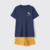 CONJUNTO INFANTIL HERING KIDS CAMISETA MM E BERMUDA MOLETINHO THE SEA - comprar online