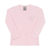 BLUSA INFANTIL ML BÁSICA ROSA
