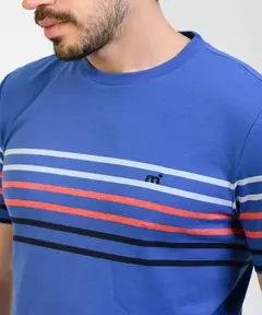 Remera Stripes M/c Mistral (10198) en internet