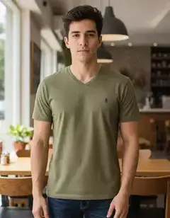 Remera Lisa Jersey M/c Esc/v Village Polo Club (6191)