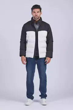 CAMPERA OXFORD MOBY CORTA CON THERMO MATELASSE CAPUCHA ESCONDIDA (9598) - comprar online