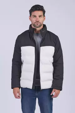 CAMPERA OXFORD MOBY CORTA CON THERMO MATELASSE CAPUCHA ESCONDIDA (9598) en internet