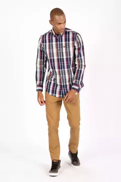 CAMISA REGULAR FIT MANGA LARGA TOSCANA OXFORD POLO CLUB (9878) en internet