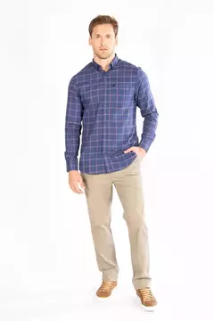 Imagen de CAMISA REGULAR FIT MANGA LARGA TOSCANA OXFORD POLO CLUB (9878)