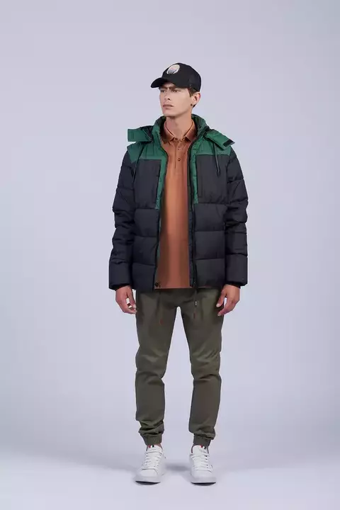 Campera C/cuello Capucha Mangas Desmontables Oxford (9647)