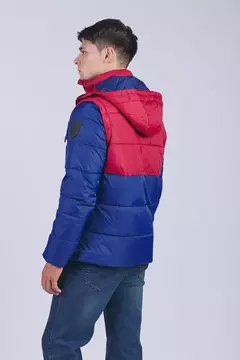 Campera C/cuello Capucha Mangas Desmontables Oxford (9647) - comprar online