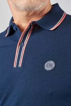 CHOMBA MANGA CORTA ALPHA ALGODON JAQUARD POLO OXFORD (9832) - comprar online