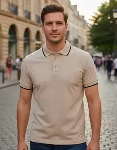 Chomba Lisa Con Vivo En Cuello Royal England (10182) - comprar online