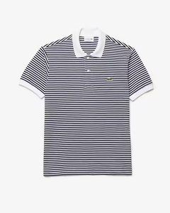 POLO ORIGINAL L.12.12 DE ALGODÓN CON MOTIVO DE RAYAS LACOSTE (9550) en internet