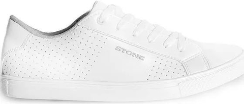 ZAPATILLA PLICA APLIQUE ANCHO STONE (8285)