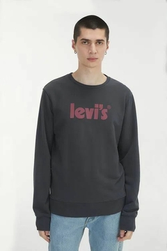 BUZO GRAPHIC CREWNECK "LEVIS POSTER" (8521)