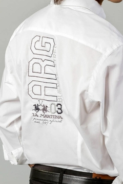 CAMISA EQUIPO ARGENTINA M/L LA MARTINA (8749) - Bugato shops