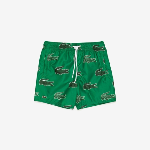 CROC PRINT SWIM TRUNKS MAILLOT DE BAIN LACOSTE (9505)