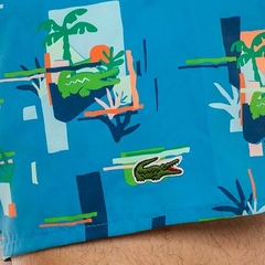 SHORT DE BAÑO TAFFETA FULL ESTAMPA REGULAR FIT LACOSTE (8822) en internet