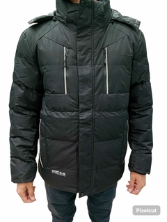 Campera Abrigo Capucha Desmontable Bugato (9942) - comprar online