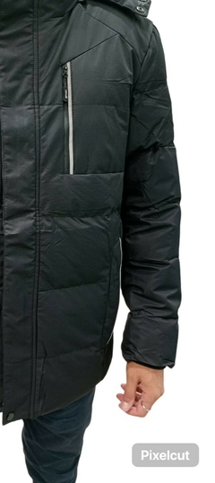 Campera Abrigo Capucha Desmontable Bugato (9942) - tienda online