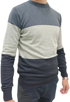 Sweater Tres Franjas Esc. Red- Polo Buckingham (9924) - Bugato shops