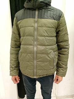 Campera C/ Capucha Y Pechera En Negro Royal England (9995) - tienda online