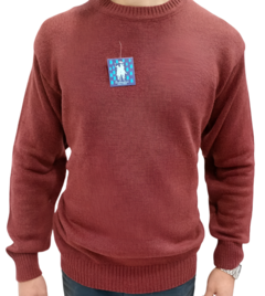Sweater Esc. O Shetland Polo Buckingam (9814) - comprar online