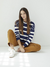 SWEATER LAURINA RAYADO AZUL - ASTERISCO - comprar online