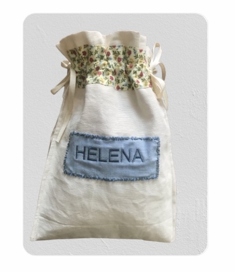 Saco de Viagem Floral Personalizado