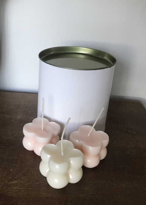 Conjunto velas Bolhas