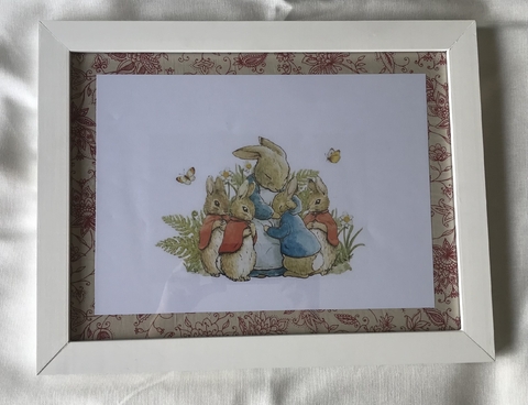 Quadro Família Coelho