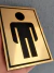 Cartel Señal Baño Hombre/Mujer en internet