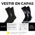 Medias térmicas primera piel VE28 + media térmica TE57 Sox - Safit Sport